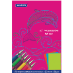 Marlin Project Board pad A4 25 sheets 160gsm Bright assorted